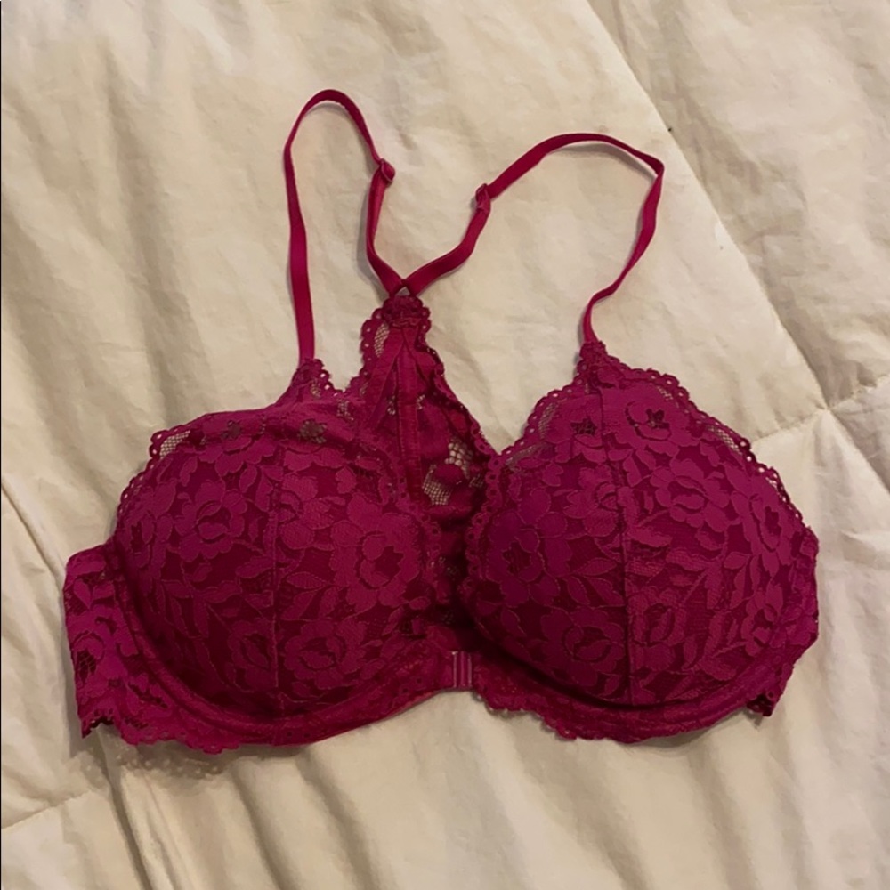 Victoria’s Secret PINK Lace front closure bra